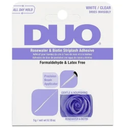 Ardell DUO Rosewater & Biotin Striplash Adhesive – Clear 5g