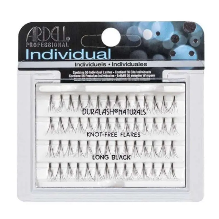 Ardell Singles Knot-Free Flares Long Black