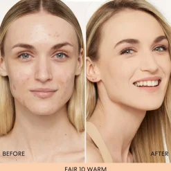 BareMinerals BarePro 16-Hour Skin-Perfecting Powder Foundation Fair 10 Warm