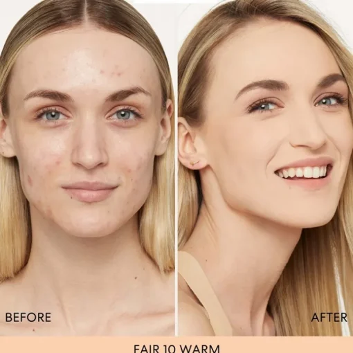 BareMinerals BarePro 16-Hour Skin-Perfecting Powder Foundation Fair 10 Warm