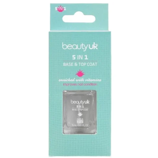 Beauty UK 5 In 1 Base & Top Coat