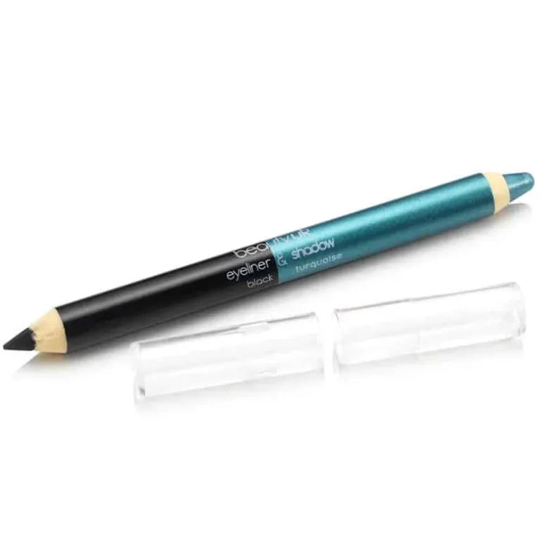 Beauty UK Double Ended Jumbo Pencil no.3 – Black&Turquoise