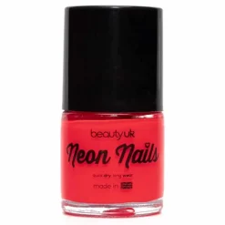 Beauty UK Neon Nail Polish – Coral