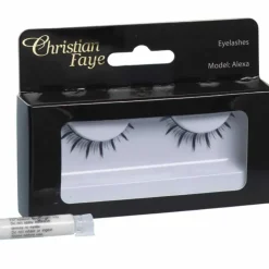 Christian Faye Eyelashes Alexa With Glue