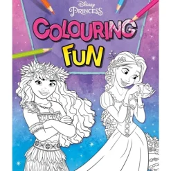 Disney Princess Colouring Fun