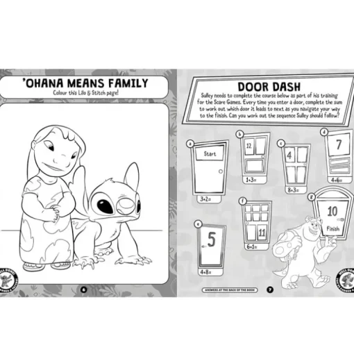 Disney Tattoo And Activity Book