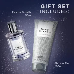 Giftset David Beckham Classic Homme Edt 50ml + Shower Gel 200ml