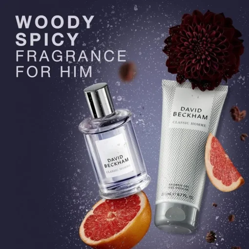 Giftset David Beckham Classic Homme Edt 50ml + Shower Gel 200ml