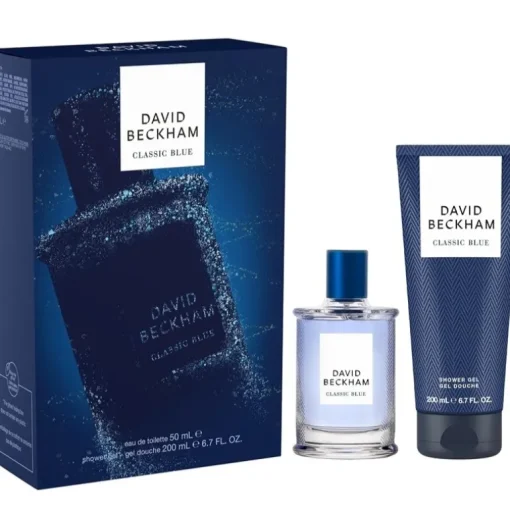 Giftset David Beckham Classic Blue Edt 50ml + Shower Gel 200ml
