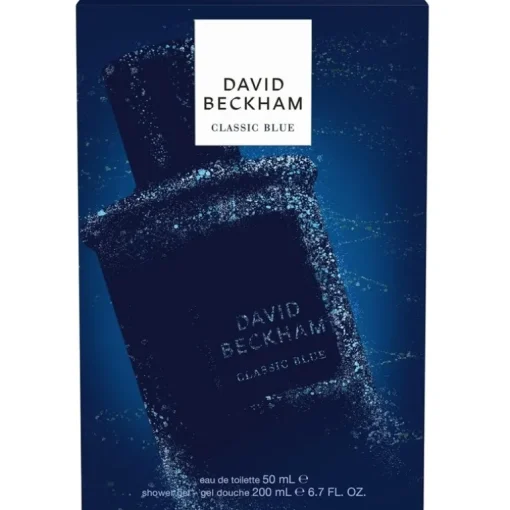 Giftset David Beckham Classic Blue Edt 50ml + Shower Gel 200ml