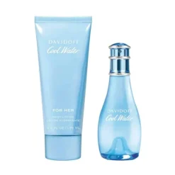 Giftset Davidoff Cool Water Woman Edt 30ml + Body Lotion 75ml