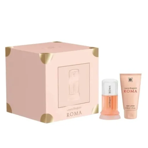Giftset Laura Biagiotti Roma Edt 25ml + Body Lotion 50ml