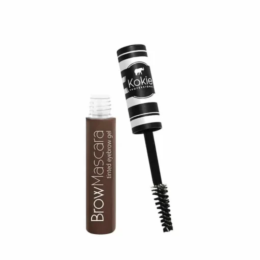Kokie Brow Mascara Tinted Eyebrow Gel – Medium Brown