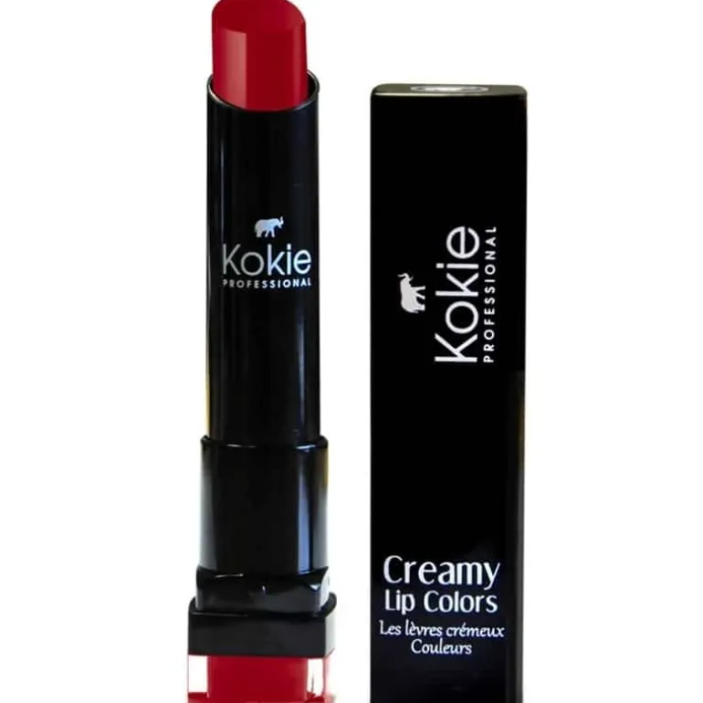Kokie Creamy Lip Color Lipstick – Kokie Red