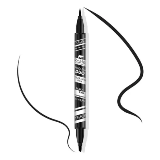 Kokie Dynamic Duo Eyeliner Pen Black