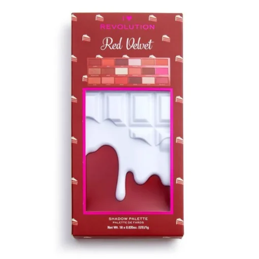 Makeup Revolution Chocolate Palette – Red Velvet