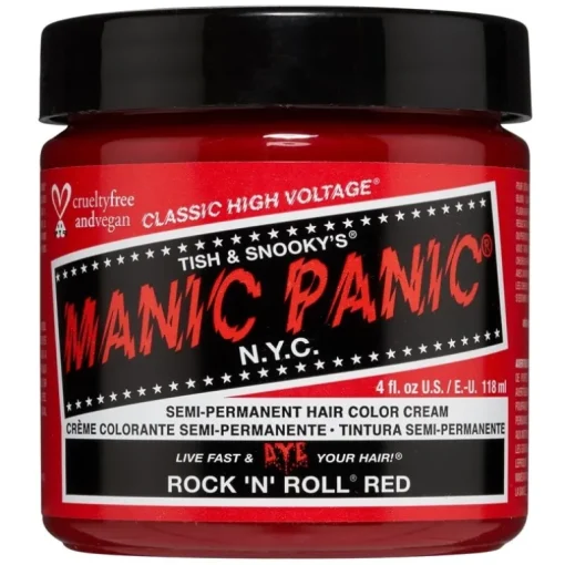 Manic Panic Classic Cream Rock n Roll Red 118ml