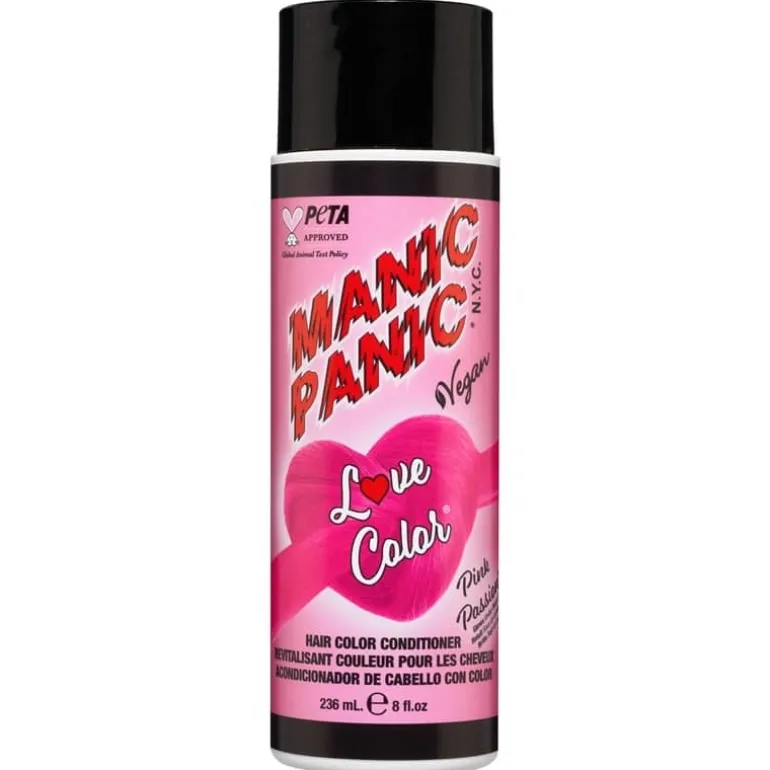 Manic Panic Love Color® Hair Color Depositing Conditioner Pink Passion 236ml