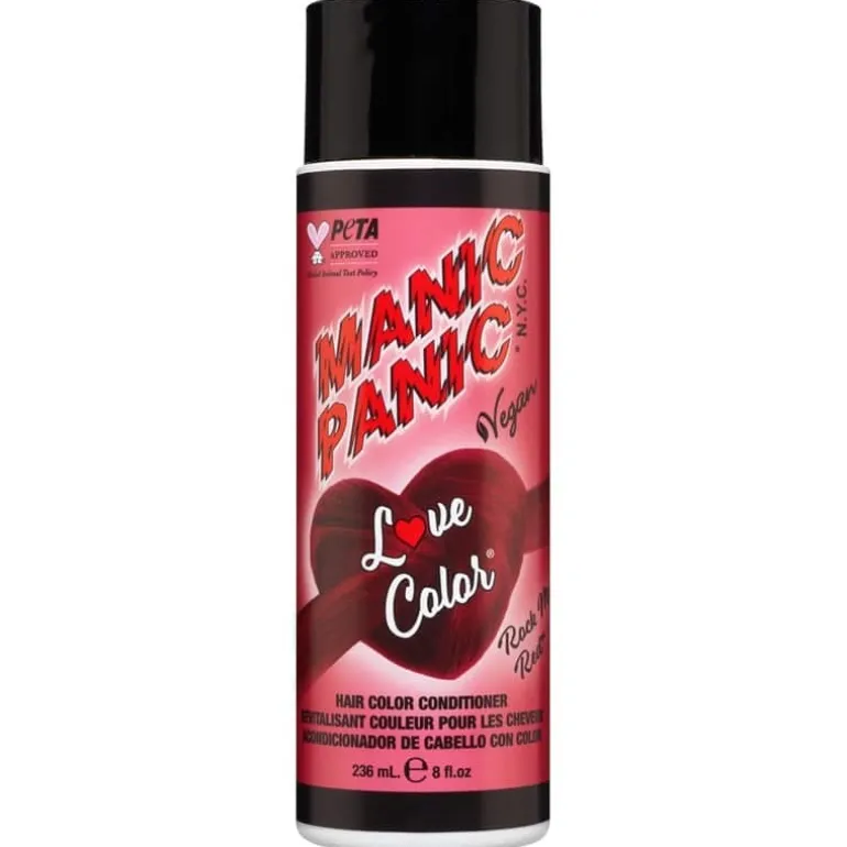 Manic Panic Love Color® Hair Color Depositing Conditioner Rock Me Red 236ml