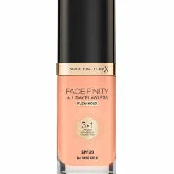 Max Factor Facefinity 3 In 1 Foundation 64 Rose Gold