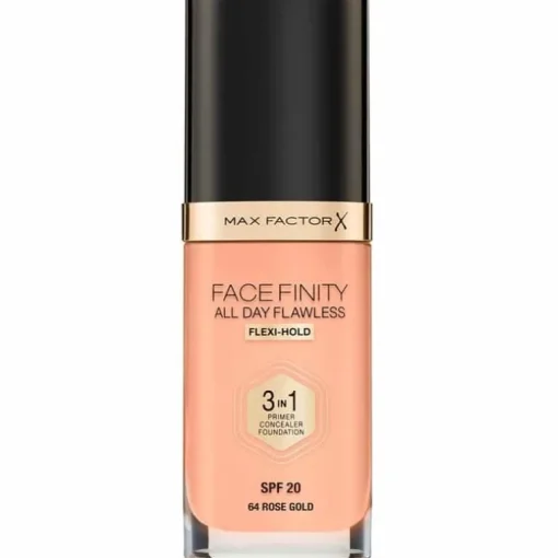 Max Factor Facefinity 3 In 1 Foundation 64 Rose Gold