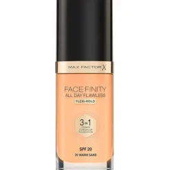 Max Factor Facefinity 3 In 1 Foundation 70 Warm Sand