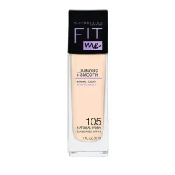 Maybelline Fit Me Luminous + Smooth Foundation – 105 Natural Ivory