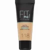 Maybelline Fit Me Matte + Poreless Foundation – 118 Nude