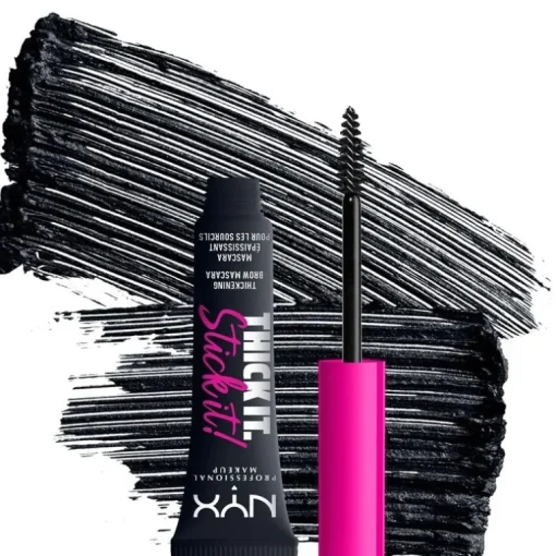 NYX PROF. MAKEUP Thick it. Stick it! Brow Mascara – Black