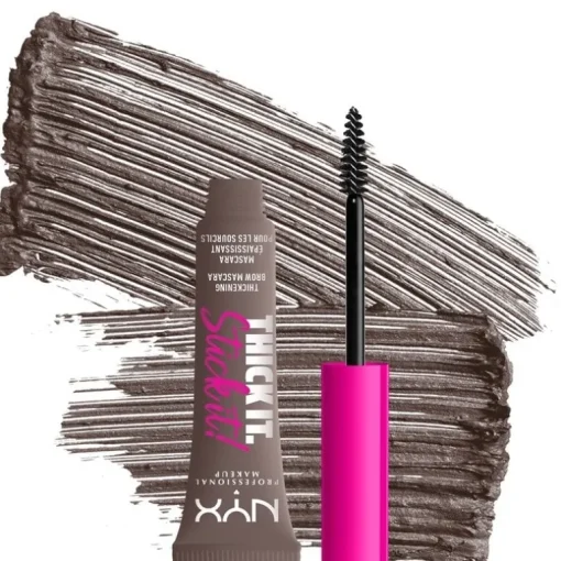 NYX PROF. MAKEUP Thick it. Stick it! Brow Mascara – Cool Ash Brown