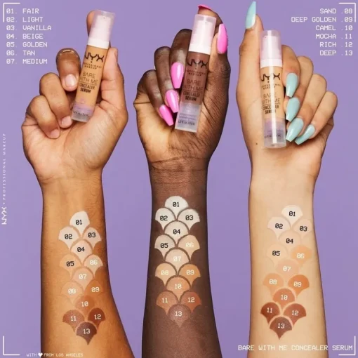 NYX PROF. MAKEUP Bare With Me Concealer Serum 2 Light 9.6ml