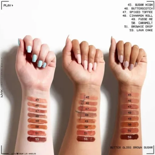 NYX PROF. MAKEUP Butter Lip Gloss – Spiked Toffee