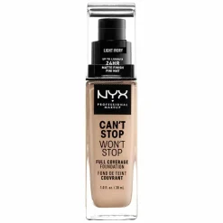 NYX PROF. MAKEUP Can’t Stop Won’t Stop Foundation – Light ivory