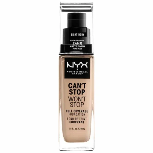 NYX PROF. MAKEUP Can’t Stop Won’t Stop Foundation – Light ivory