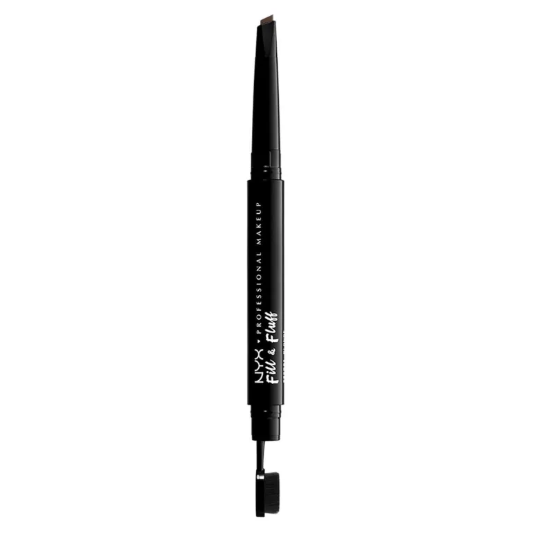 NYX PROF. MAKEUP Fill & Fluff Eyebrow Pomade Pencil – Chocolate