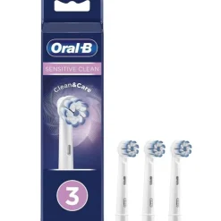 Oral-B Sensitive Clean Toothbrush Head 3pc