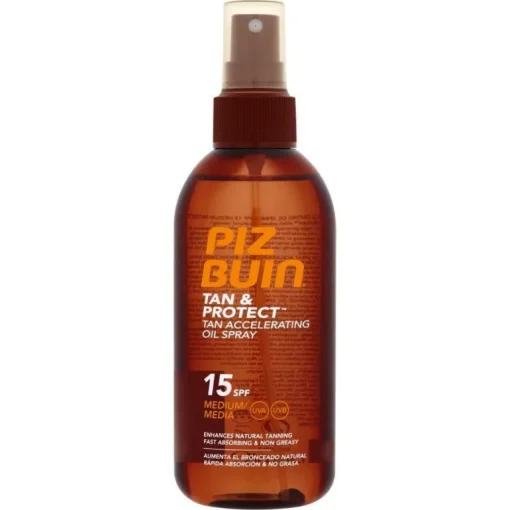 Piz Buin Tan & Protect Tan Accelerating Oil Spray SPF15 150ml