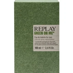 Replay Green On Me Man Edt 100ml