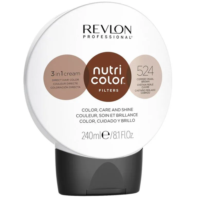 Revlon Nutri Color 524 Coppery Pearl Brown 240ml