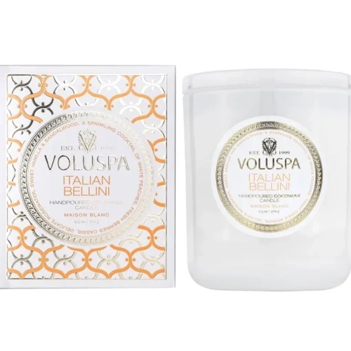 Voluspa Classic Boxed Candle Italian Bellini 270g