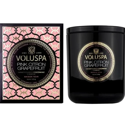 Voluspa Classic Candle Pink Citron Grapefruit 269g