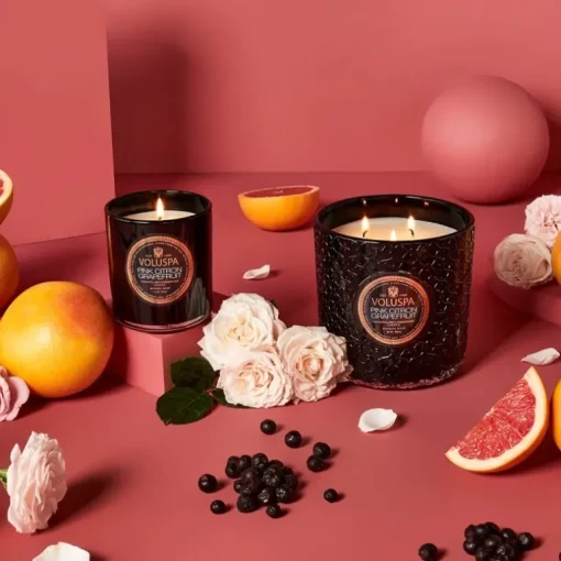 Voluspa Classic Candle Pink Citron Grapefruit 269g