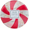 Voluspa Crushed Candy Cane 3-wick Tin Candle