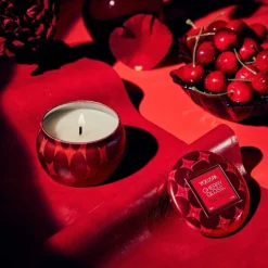 Voluspa Decorative Tin Candle Cherry Gloss 113g