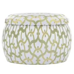 Voluspa Decorative Tin Candle Eucalyptus & White Sage 113g