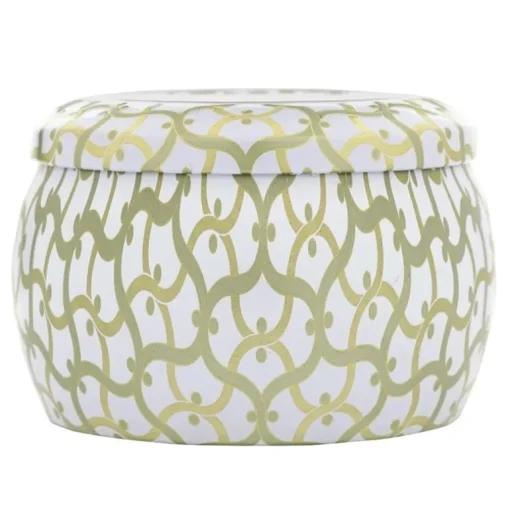 Voluspa Decorative Tin Candle Eucalyptus & White Sage 113g