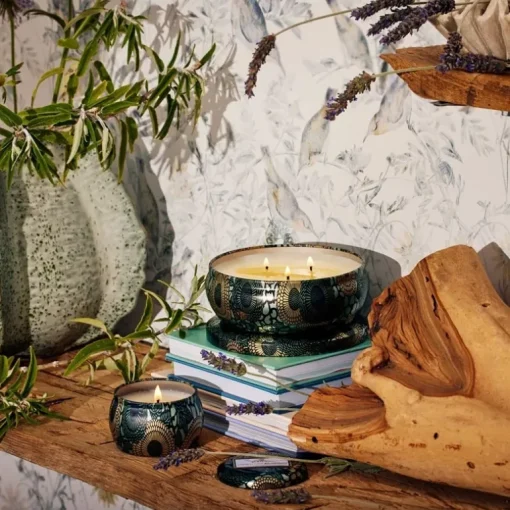 Voluspa Decorative Tin Candle French Cade & Lavender 113g