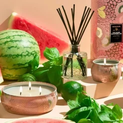 Voluspa Decorative Tin Candle Kalahari Watermelon 113g