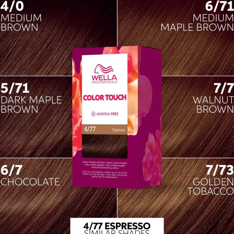 Wella Color Touch Deep Browns 4/77 Espresso