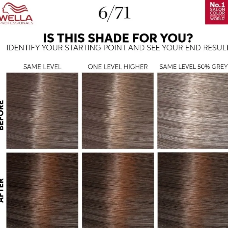 Wella Color Touch Deep Browns 6/71 Medium Maple Brown